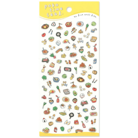 Stickers japonais Mind Wave Poko Time Seal | Nourriture - Mind Wave - millenotes