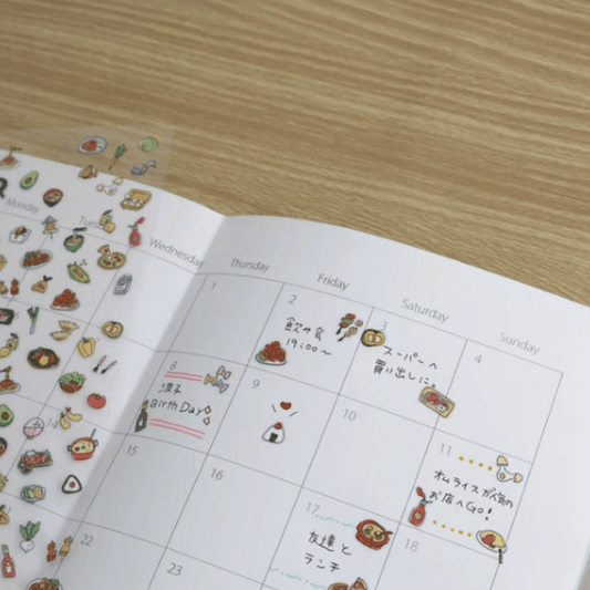 Stickers japonais Mind Wave Poko Time Seal | Nourriture - Mind Wave - millenotes