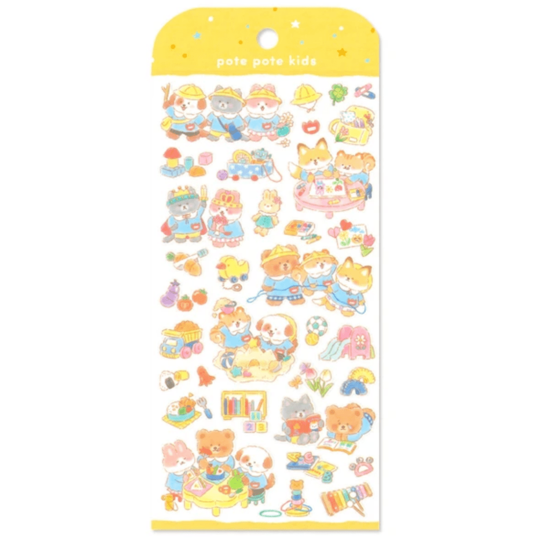 Stickers japonais Mind Wave | Pote Pote Kids | Moment de folie ! - Mind Wave - millenotes