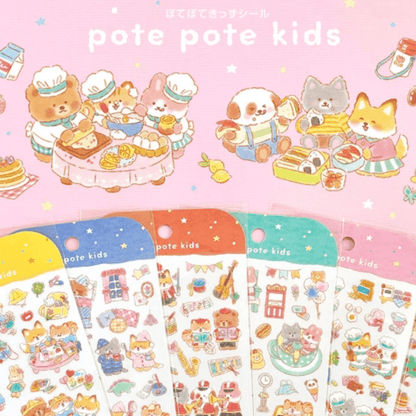 Stickers japonais Mind Wave | Pote Pote Kids | Pâtisserie - Mind Wave - millenotes
