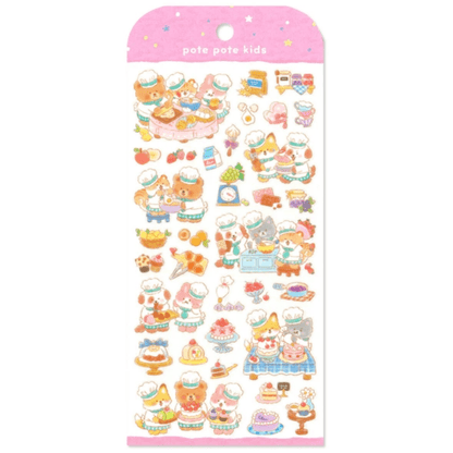 Stickers japonais Mind Wave | Pote Pote Kids | Pâtisserie - Mind Wave - millenotes