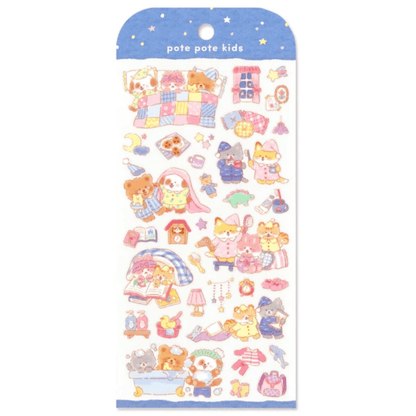 Stickers japonais Mind Wave | Pote Pote Kids | Soirée pyjama - Mind Wave - millenotes