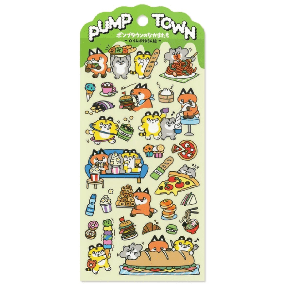 Stickers japonais Mind Wave | PUMP TOWN | Gourmands - Mind Wave - millenotes