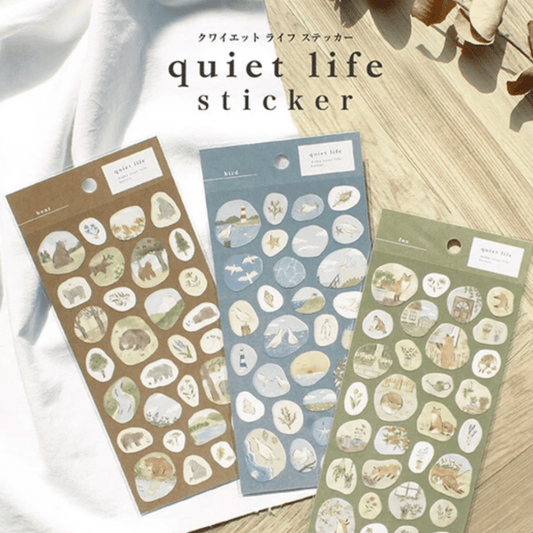 Stickers japonais Mind Wave Quiet Life | Chiens - Mind Wave - millenotes