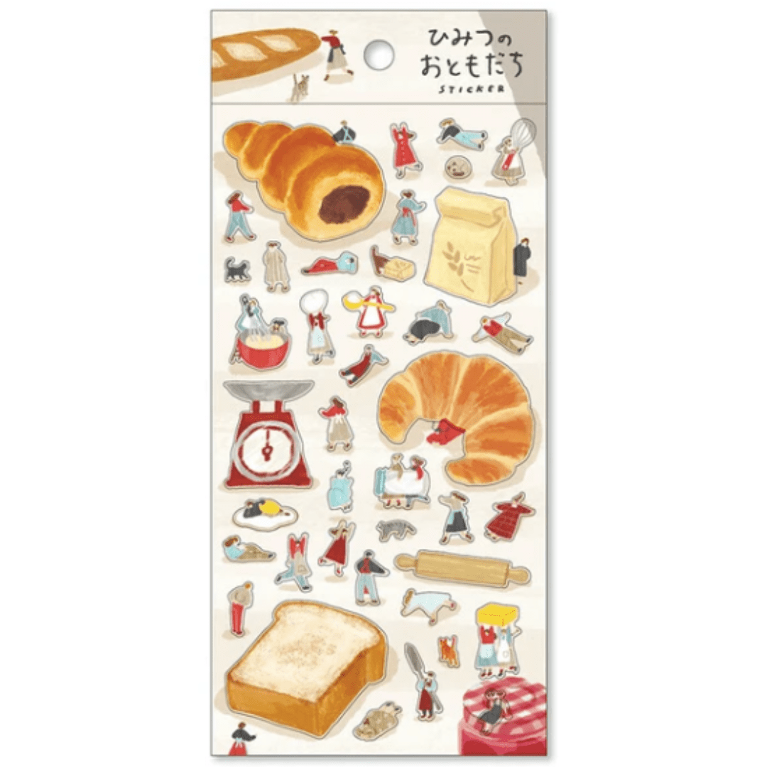 Stickers japonais Mind Wave Secret Friends | Boulangerie - Mind Wave - millenotes