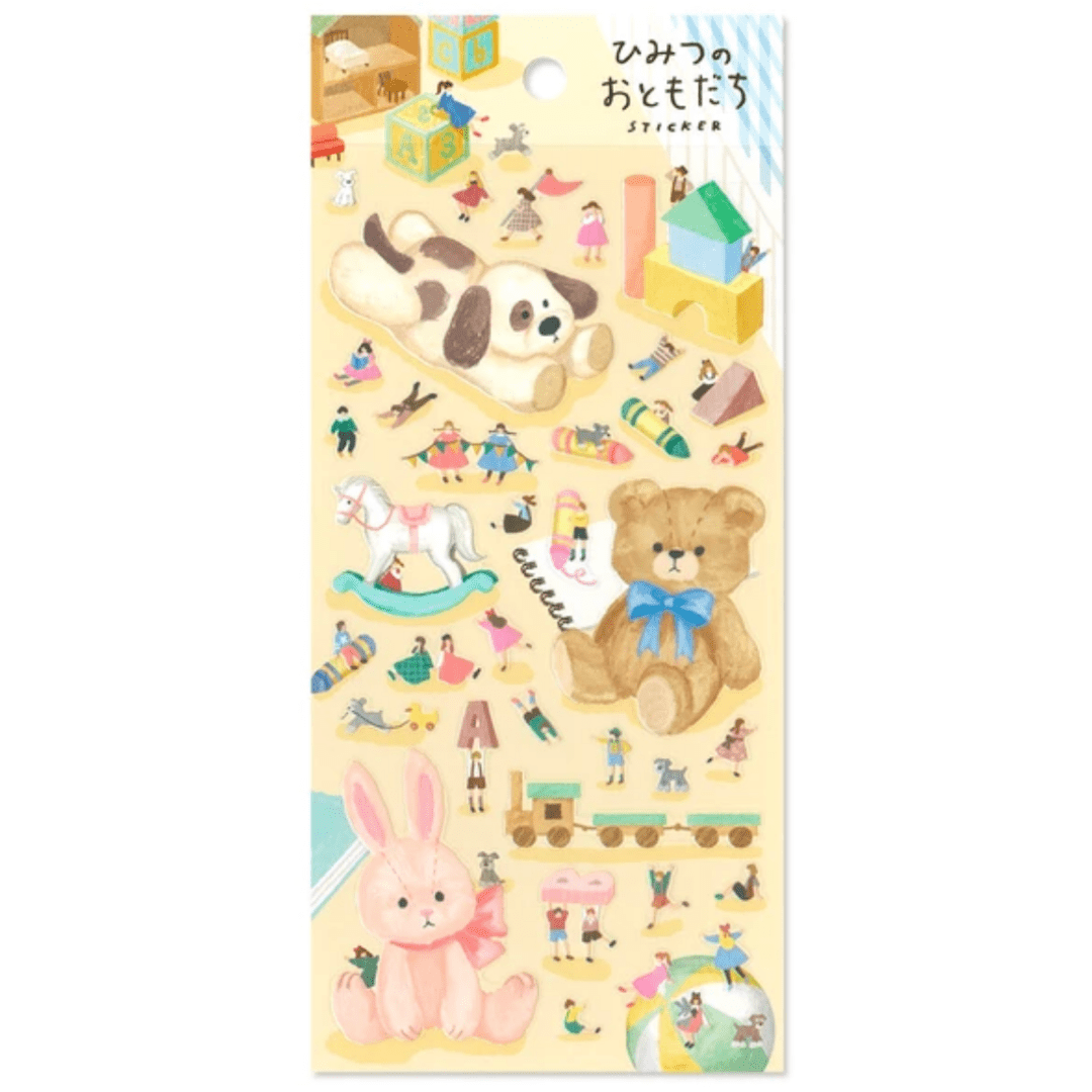 Stickers japonais Mind Wave | Secret Friends | Jouets - Mind Wave - millenotes