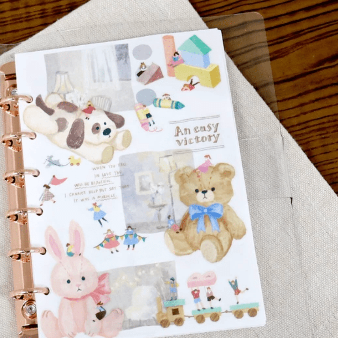 Stickers japonais Mind Wave | Secret Friends | Jouets - Mind Wave - millenotes