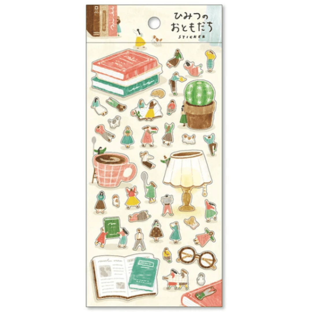 Stickers japonais Mind Wave Secret Friends | Lecture - Mind Wave - millenotes