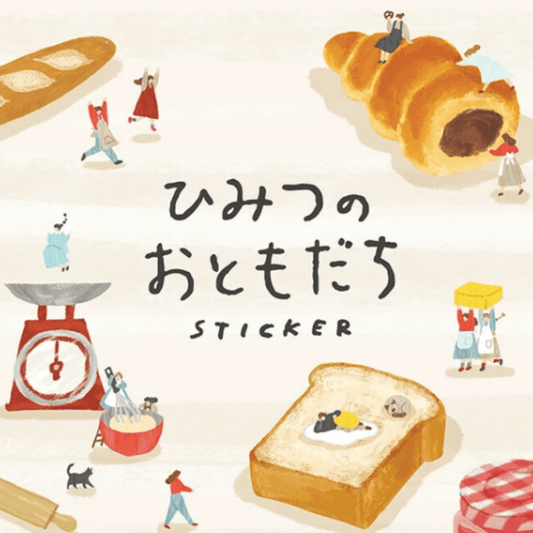 Stickers japonais Mind Wave Secret Friends | Tea Time - Mind Wave - millenotes