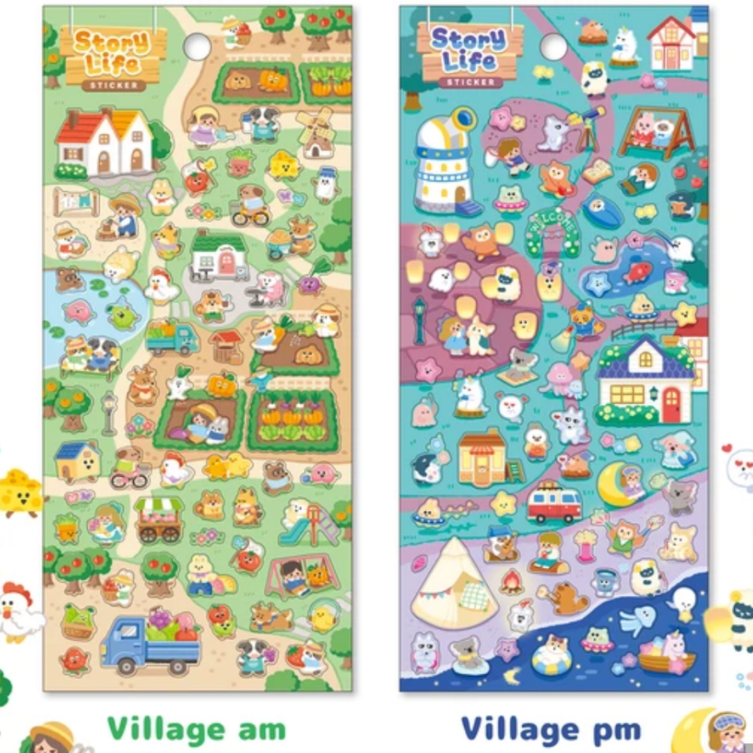 Stickers japonais Mind Wave | Story Life | Grotte - Mind Wave - millenotes