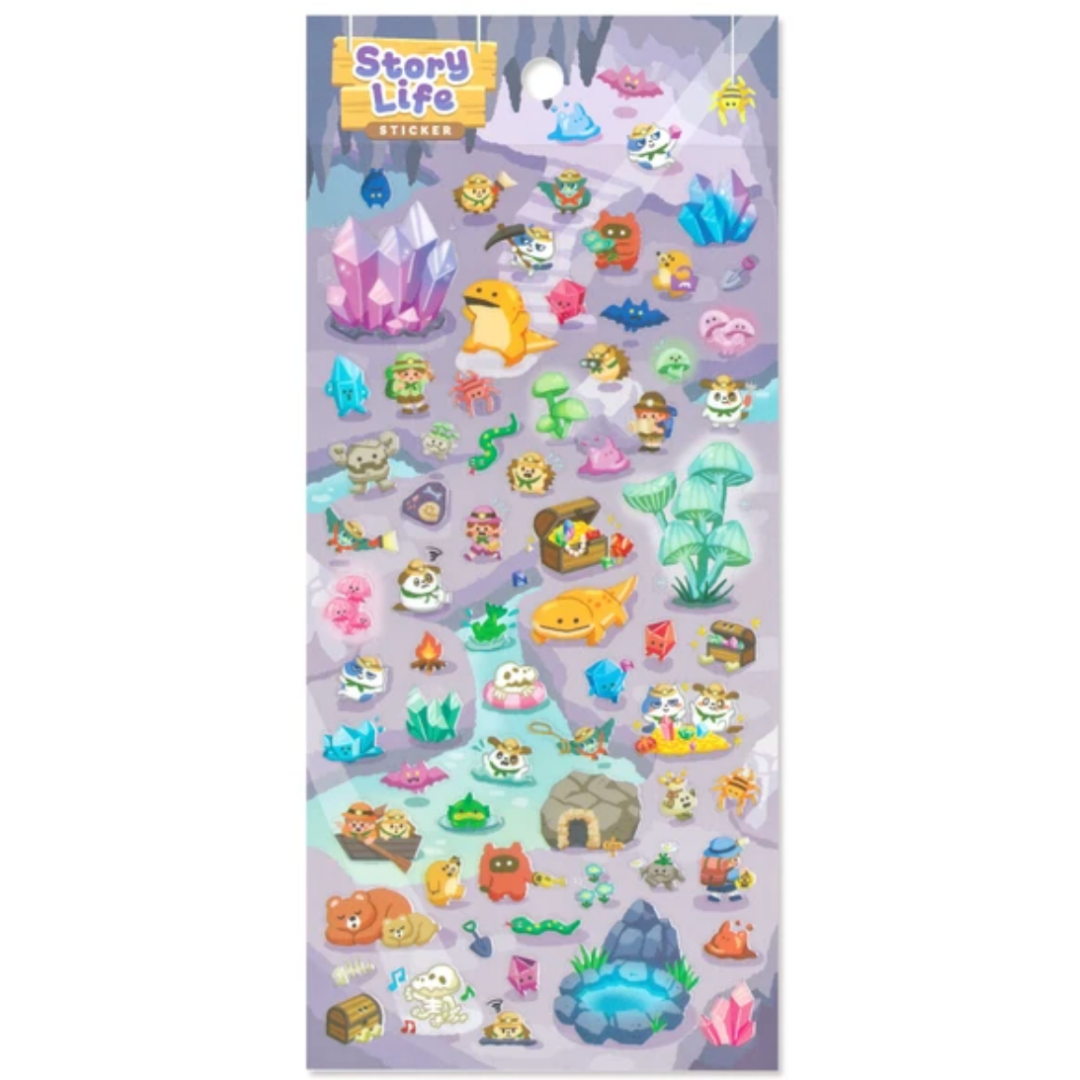 Stickers japonais Mind Wave | Story Life | Grotte - Mind Wave - millenotes