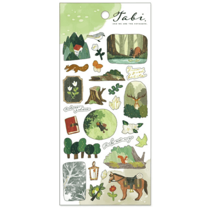 Stickers japonais Mind Wave Tabi | Forêt - Mind Wave - millenotes