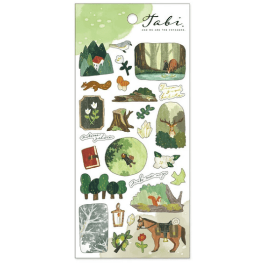 Stickers japonais Mind Wave Tabi | Forêt - Mind Wave - millenotes