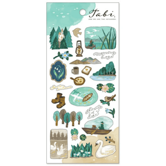 Stickers japonais Mind Wave Tabi | Lac - Mind Wave - millenotes