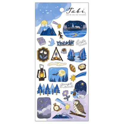 Stickers japonais Mind Wave Tabi | Nuit - Mind Wave - millenotes