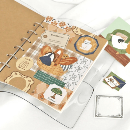 Stickers japonais Mind Wave Yori Dori | Beige - Mind Wave - millenotes