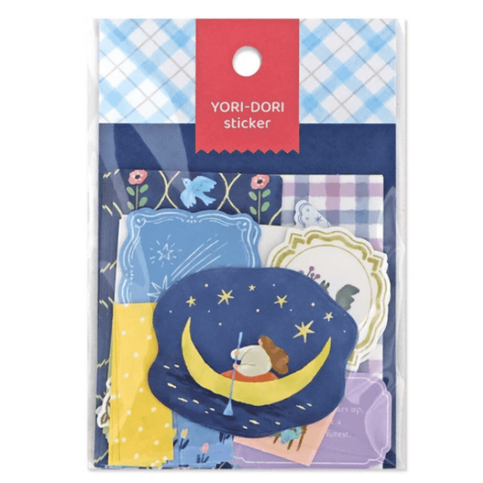 Stickers japonais Mind Wave Yori Dori | Bleu nuit étoilé - Mind Wave - millenotes
