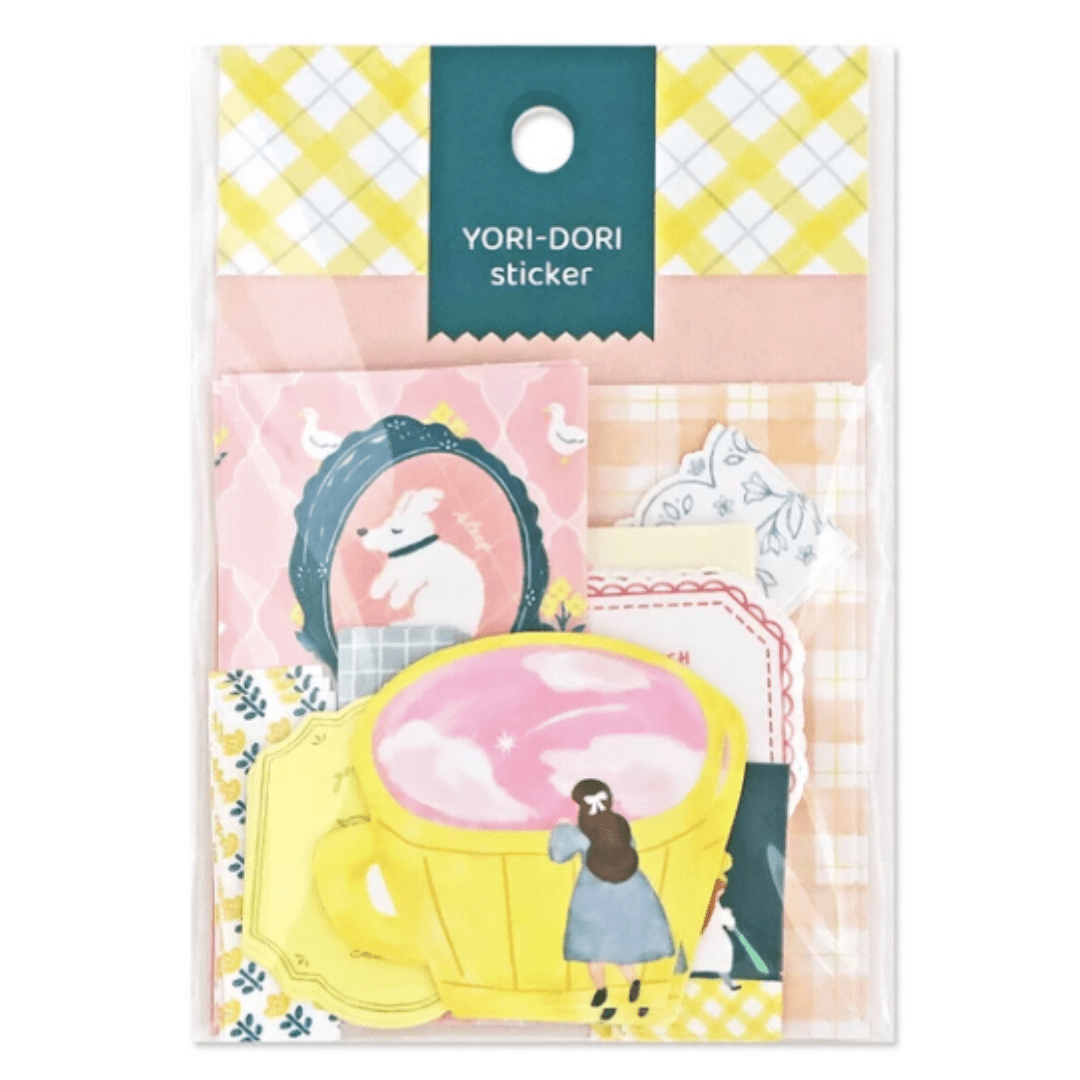 Stickers japonais Mind Wave Yori Dori | Rose - Mind Wave - millenotes