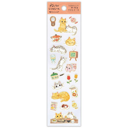 Stickers japonais | Nekorobi | Chibi & Miiko - NB Co Ltd - millenotes