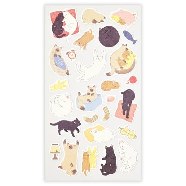 Stickers japonais | Nyan Tomo | Nemen - NB Co Ltd - millenotes
