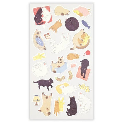 Stickers japonais | Nyan Tomo | Nemen - NB Co Ltd - millenotes