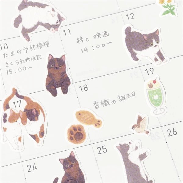 Stickers japonais | Nyan Tomo | Shitamachi - NB Co Ltd - millenotes