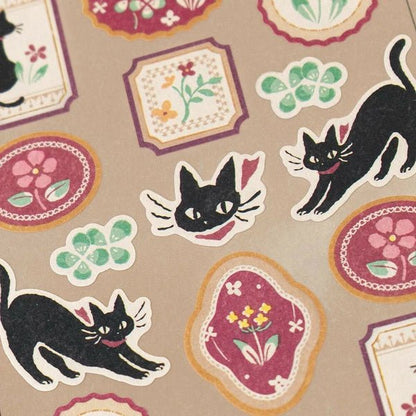 Stickers japonais | WANOWA | Chat Noir - NB Co Ltd - millenotes
