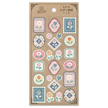 Stickers japonais | WANOWA | Fleurs - NB Co Ltd - millenotes
