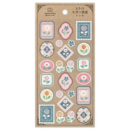 Stickers japonais | WANOWA | Fleurs - NB Co Ltd - millenotes