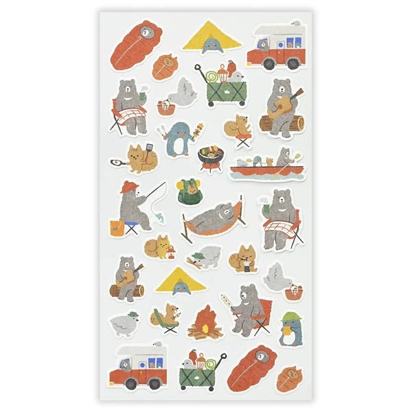 Stickers japonais | Yamanoha | Camping - NB Co Ltd - millenotes