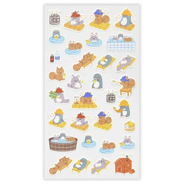 Stickers japonais | Yamanoha | Sauna - NB Co Ltd - millenotes