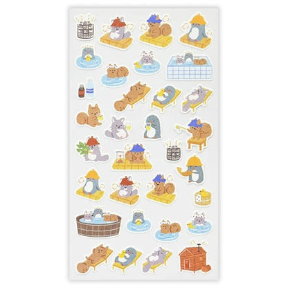 Stickers japonais | Yamanoha | Sauna - NB Co Ltd - millenotes