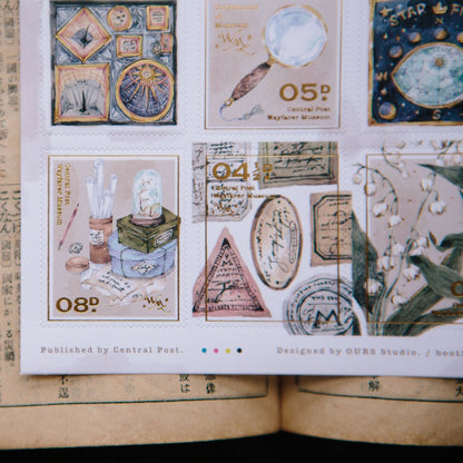 Stickers OURS Studio | Timbres Musée - OURS Studio - millenotes