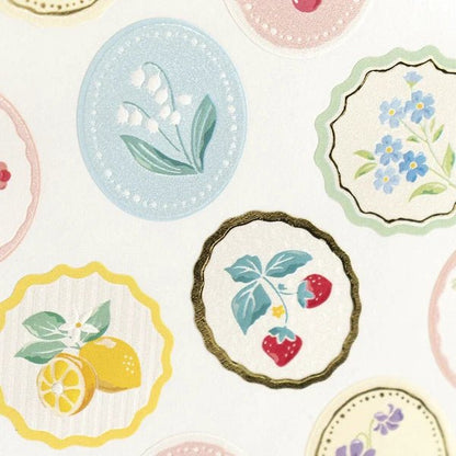Stickers sceaux japonais | Fruits et Fleurs - NB Co Ltd - millenotes