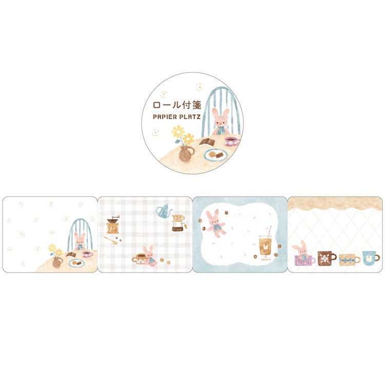 Sticky Notes en rouleau | Papier Platz | Peluches | Lapin - Papier Platz - millenotes