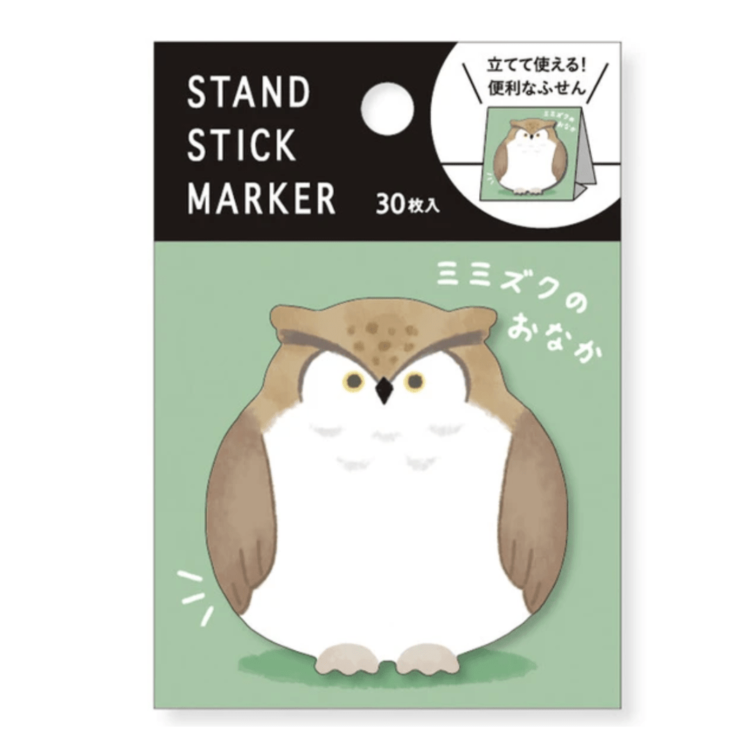 Sticky notes japonais Mind Wave | Chouette - Mind Wave - millenotes