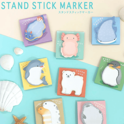Sticky notes japonais Mind Wave | Phoque - Mind Wave - millenotes