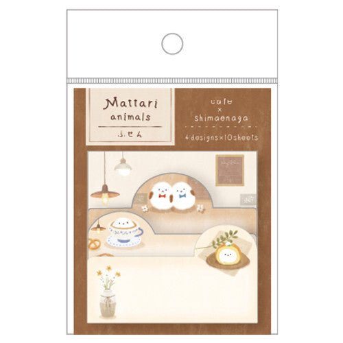 Sticky Notes Onglets | Mattari Animals | Adorable Oisillon - NB Co Ltd - millenotes