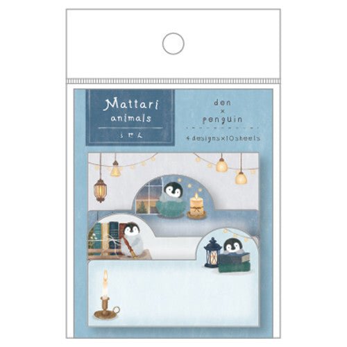 Sticky Notes Onglets | Mattari Animals | Adorables Pingouin - NB Co Ltd - millenotes