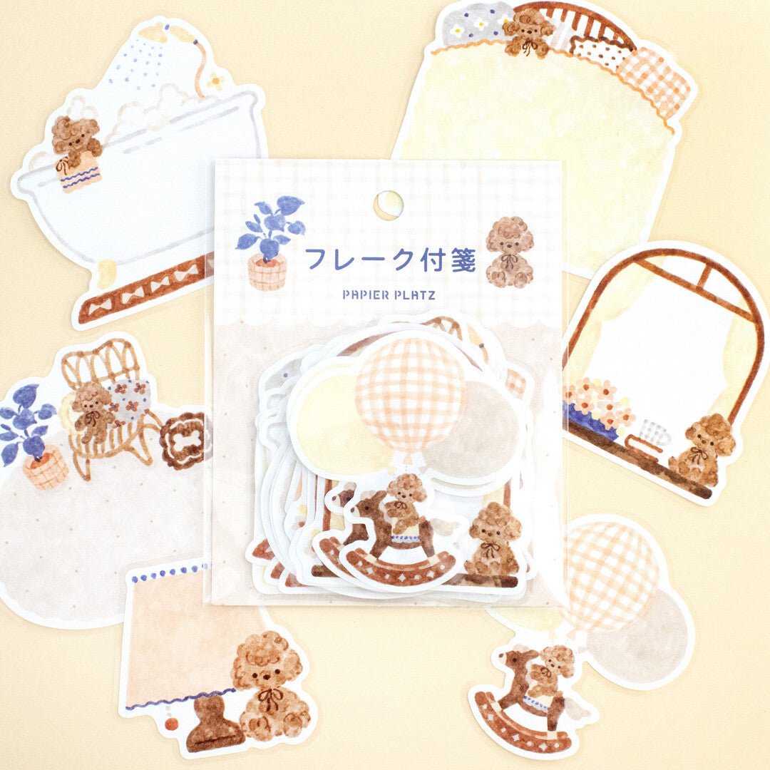 Sticky Notes | Papier Platz | Peluches | Caniche - Papier Platz - millenotes