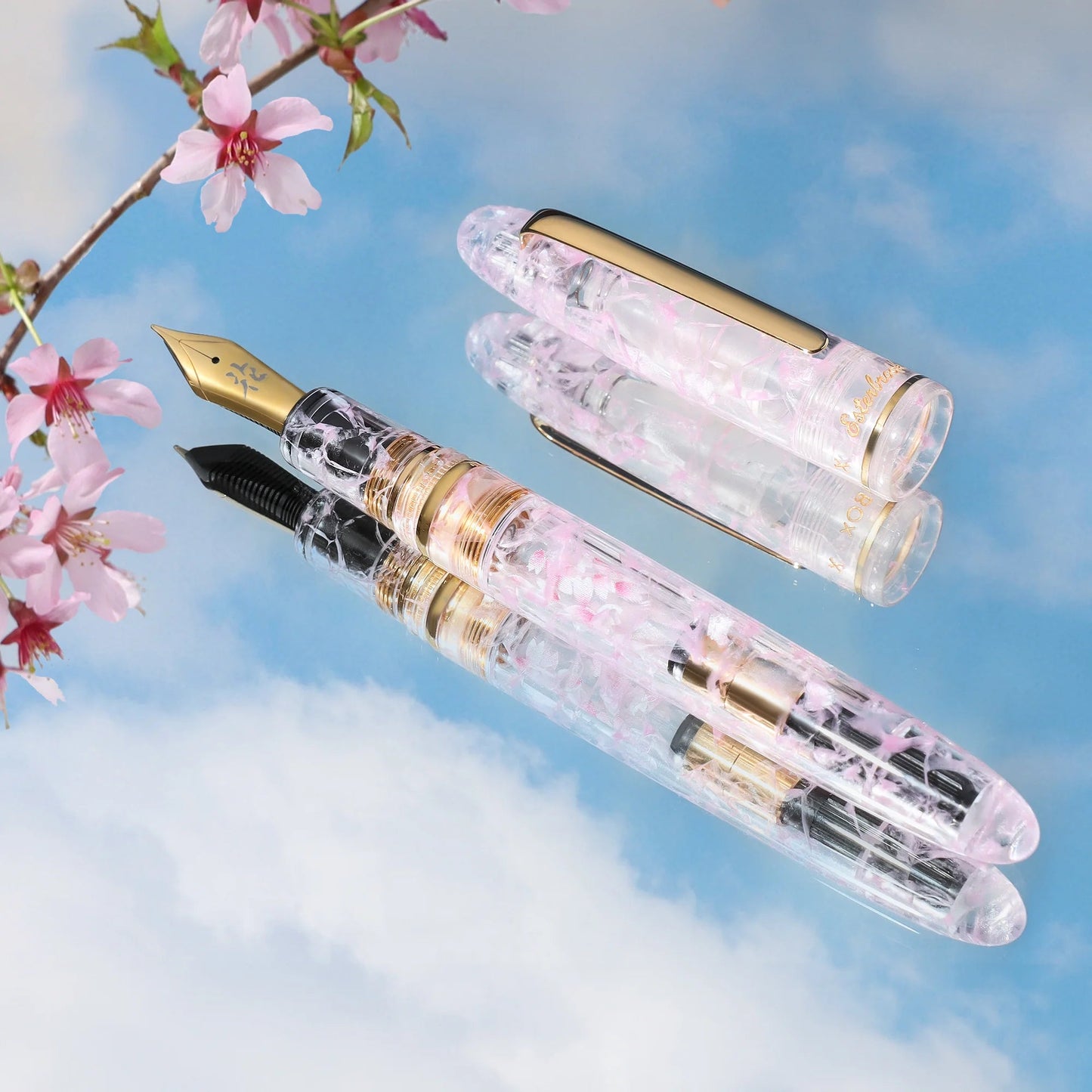 Stylo Plume Esterbrook x BUNGUBOX | Estie Kachofugetsu Flower - Esterbrook - Extra - fine - millenotes