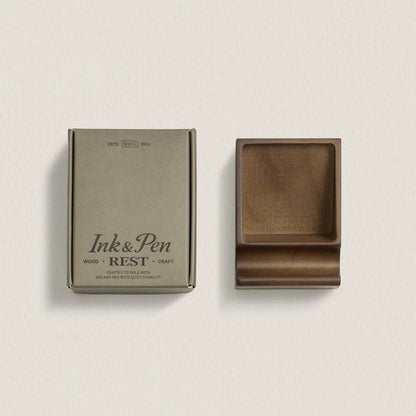 Support en bois | Wearingeul | Ink & Pen Rest - Wearingeul - millenotes