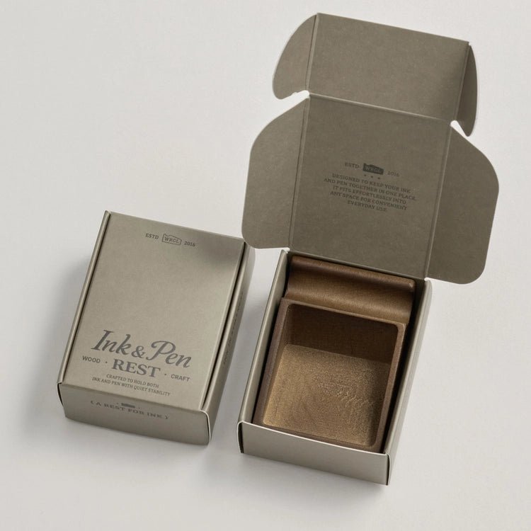 Support en bois | Wearingeul | Ink & Pen Rest - Wearingeul - millenotes