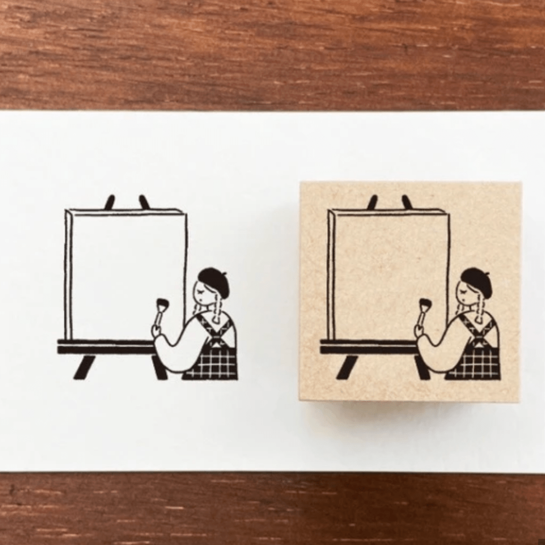 Tampon décoratif | STAMP MARCHÉ | Artiste - STAMP MARCHÉ - millenotes