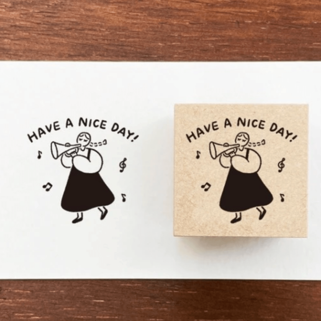 Tampon décoratif | STAMP MARCHÉ | Bonne Journée - STAMP MARCHÉ - millenotes