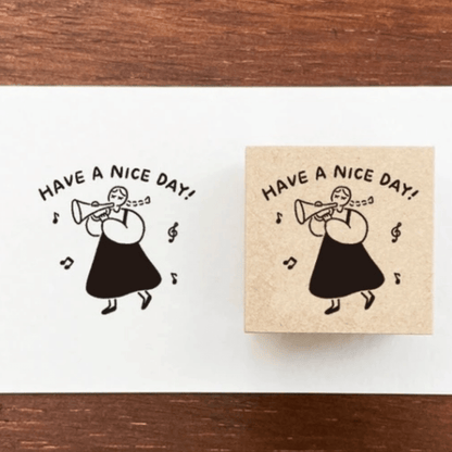 Tampon décoratif | STAMP MARCHÉ | Bonne Journée - STAMP MARCHÉ - millenotes