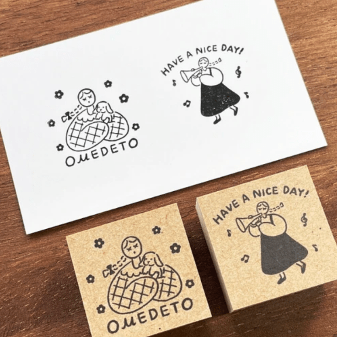 Tampon décoratif | STAMP MARCHÉ | Bonne Journée - STAMP MARCHÉ - millenotes