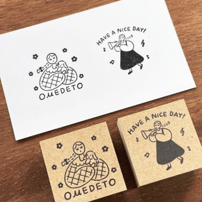 Tampon décoratif | STAMP MARCHÉ | Bonne Journée - STAMP MARCHÉ - millenotes