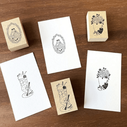 Tampon décoratif | STAMP MARCHÉ | Bouquet de Fleurs - STAMP MARCHÉ - millenotes