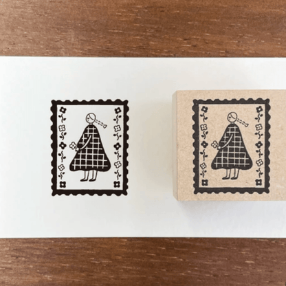 Tampon décoratif | STAMP MARCHÉ | Broche Carrée - STAMP MARCHÉ - millenotes